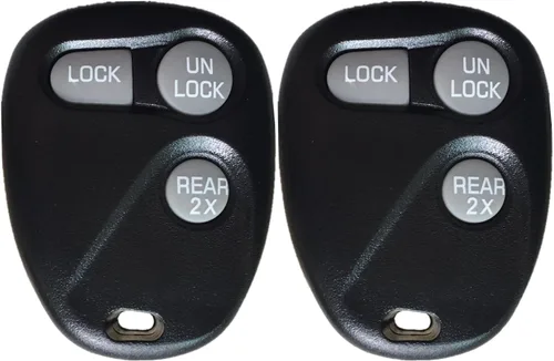 Miniatura 2 de Reemplazo de funda para llave sin llave (carcasa) Compatible con Buick Cadillac Chevrolet GMC Oldsmobile Pontiac Saturn 16245100-29