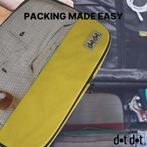 Miniatura 6 de Cubos de embalaje pequeños para maletas, juego de 5 piezas, bolsas organizadoras de viaje para equipaje de mano