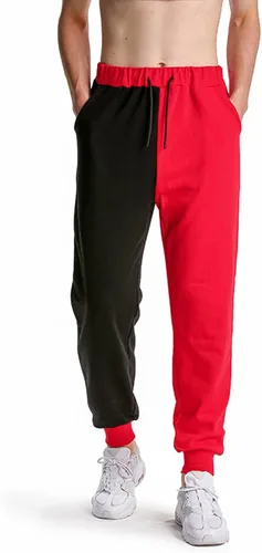 Breniney Pantalones de mezclilla acampanados para hombre, pantalones de cintura alta para hombre, pantalones deportivos con bolsillos, pantalones de