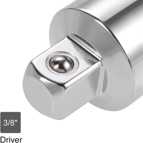Miniatura 3 de uxcell 3 unidades de 1/2 pulgada (F) x 3/8 pulgadas (M) reductor de enchufe para llaves de trinquete, hembra a macho, Cr-V