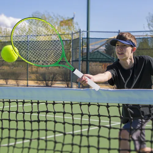 Miniatura 7 de bo'weiqi Raqueta de tenis para niños de 17"-25" para edades de 2-12 años, raqueta de tenis juvenil ligera para niñas y niños, deportes al aire Verde