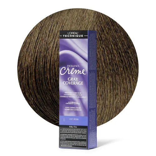 Miniatura 9 de L'Oréal Technique Excellence Crème Permanent Hair Color Long-Lasting Hair Dye Rich Formula with No-Drip Application Superb Gray Coverage For