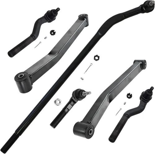Miniatura 14 de Detroit Axle - Kit de extremo delantero para Chrysler 300 Dodge Charger Challenger 2011-2023, 2 brazos de control inferiores traseros 2 varillas