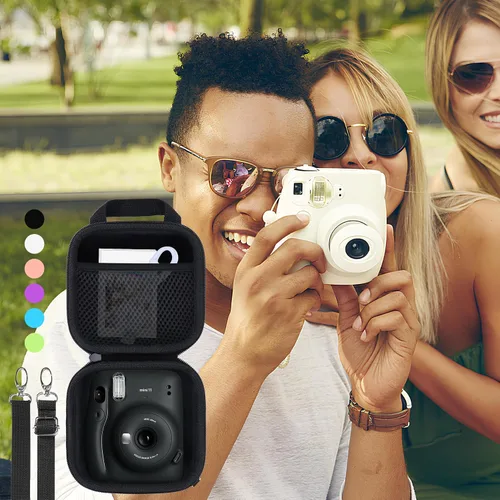 Miniatura 9 de Carcasa rígida de repuesto para cámara instantánea Fujifilm Instax Mini 12/11 (funda lila púrpura)