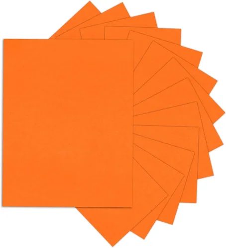 Miniatura 17 de 24 hojas de cartulina amarilla de 8.5 x 11 pulgadas, papel grueso, cartulina Goefun de 80 libras para impresora para invitaciones, menús, bodas