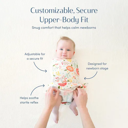 Miniatura 3 de SleepingBaby Zippy - Manta de transición para recién nacido, 100 % algodón, con cremallera inferior, segura, transpirable para un sueño más seguro