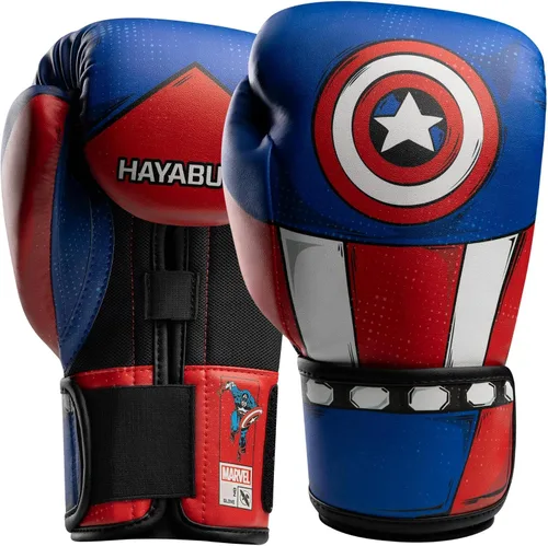 Hayabusa Marvel - Guantes de boxeo clásicos para hombres, mujeres y niños – Con licencia oficial | 16 oz 12 oz 8 oz 6 oz Entrenamiento, sparring,