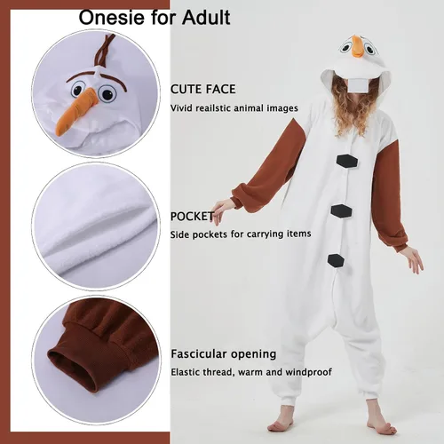 Miniatura 6 de SWEETXIN Pijama unisex para adultos y niños, para Halloween, Navidad, ropa de dormir, traje de cosplay para mujeres y hombres
