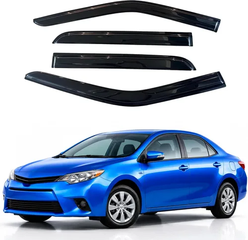 Miniatura 144 de Visor para ventana IG para Hyundai Venue 2020-2023, protector contra la lluvia, adhesivo extra duradero, deflector de viento para lado