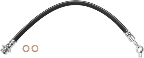 Miniatura 2 de 2 piezas de línea de freno delantero de freno hidráulico para Nissan Frontier 2005-2017 compatible con Nissan NP300 2009-2013 compatible con Nissan