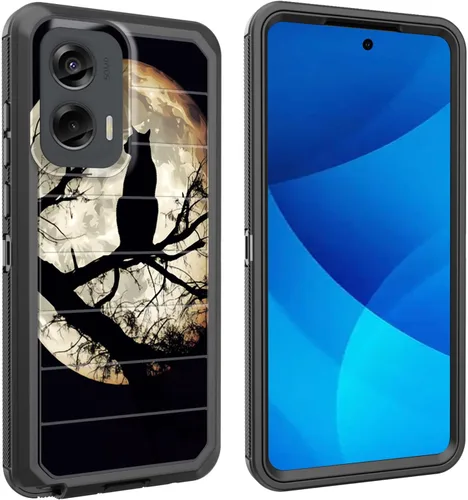 Miniatura 92 de Funda para Moto G Play 4G 2024, cuerpo completo, protección contra caídas, resistente, 3 capas, militar, resistente, duradera, para Motorola Moto G