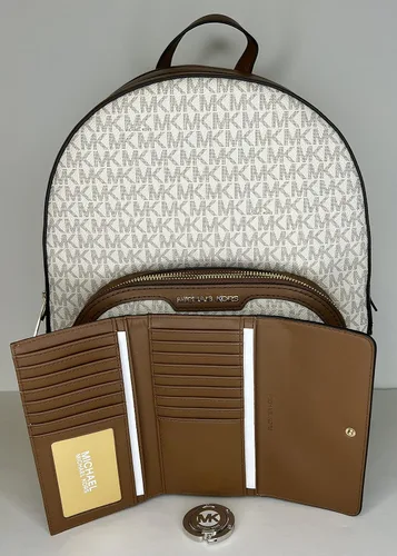 Miniatura 2 de MICHAEL Michael Kors Jaycee - Mochila grande con bolsillo con cremallera y gancho grande para cartera triple