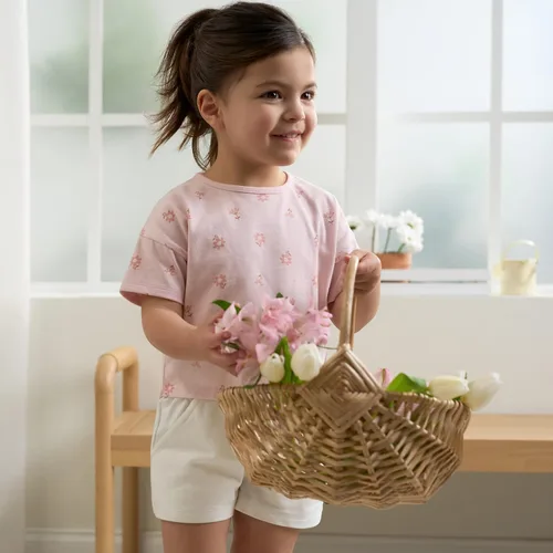 Miniatura 5 de Gerber baby-girls Toddler 3-pack Short Sleeve Tees