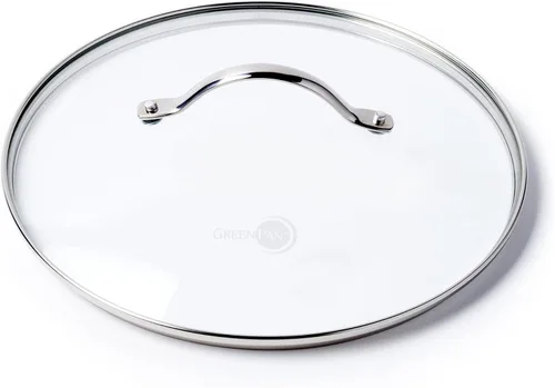 Miniatura 2 de GreenPan Tapa de cristal con mango de acero inoxidable, 10