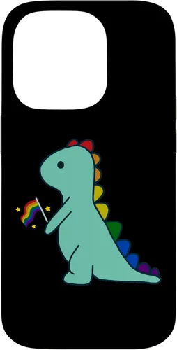 Miniatura 17 de Funda para iPhone 12/12 Pro LGBTQ Allysaurus Dinosaur Rainbow Flag Ally Gay Pride Month