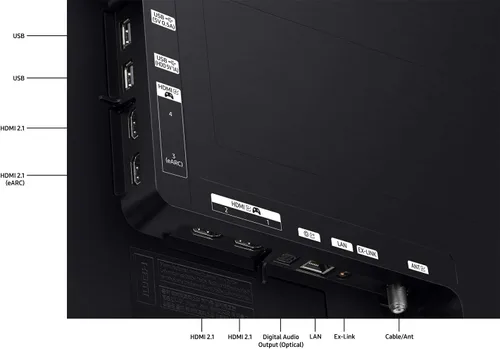 Miniatura 6 de Samsung - Smart TV OLED 4K de la serie S90D de 55 pulgadas, con HDR+, Dolby Atmos, sonido de seguimiento de objetos Lite, Motion Xcelerator, Real