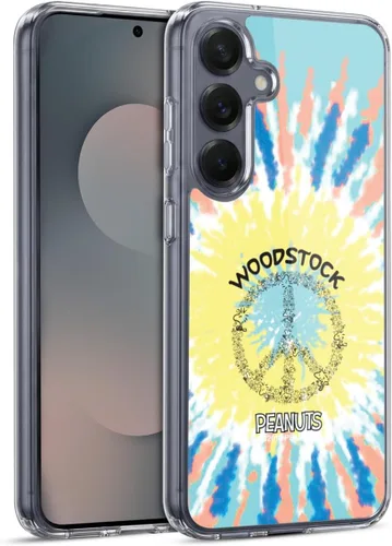 Miniatura 311 de Head Case Designs Funda de gel Woodstock 50th con licencia oficial de Peanuts Snoopy Guitar 1969 [protección de grado militar] compatible
