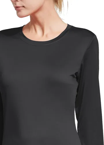 Miniatura 3 de BALEAF Women's Long Sleeve Running Shirts Workout Tops Athletic Active Quick Dry Soft Lightweight