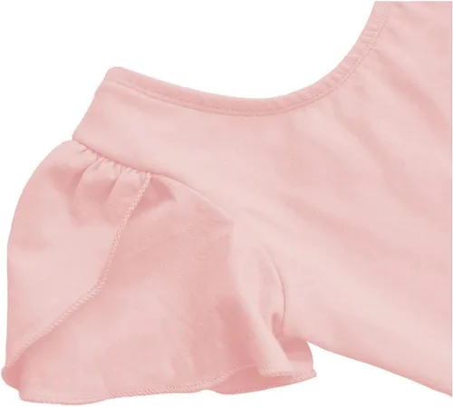 Miniatura 5 de Dancina Leotardo con falda tutú para niñas, vestido de ballet de algodón con forro frontal
