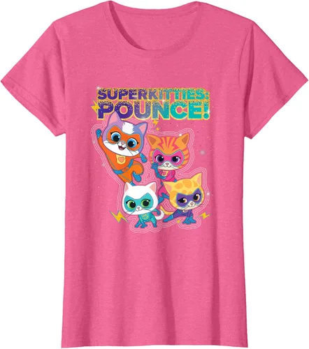 Miniatura 57 de Disney Junior SuperKitties Pounce! Camiseta de equipo completo, talla S