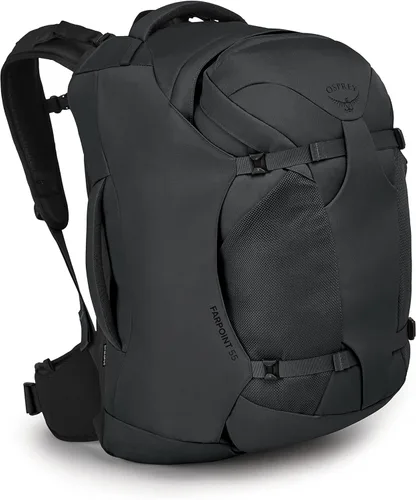 Miniatura 18 de Mochila de viaje Osprey Farpoint 40L para hombre, gris visión de túnel Tunnel Vision Gris