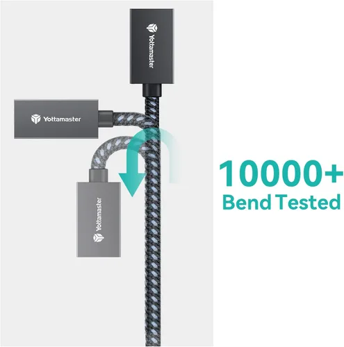 Miniatura 4 de Yottamaster Cable adaptador USB-C macho a USB-A hembra OTG - 10Gbps para teléfono, laptop, tableta e interruptor - 3.3 ft/3.3 pies