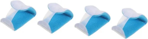 TEHAUX 4pcs banda médica paciente ID banda infantil ID pulsera bebé hospital médico cómodo para distinguir Bluex4 piezas