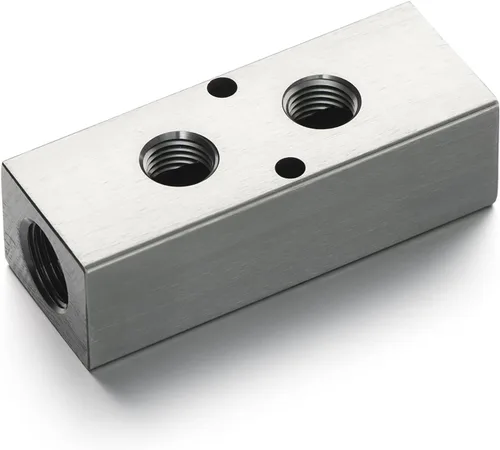 Miniatura 4 de Kit de salida de pared de aire comprimido para kit de línea de aire de 1/2 pulgada, accesorios de tubería de aire recta NPT de 1/2 "x 3/8", bloque
