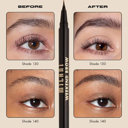Miniatura 4 de Milani Weekend Brow Tinte para Cejas - 130 Marrón Medio
