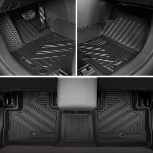 Miniatura 2 de Vanseno Alfombrillas para Toyota Rav4 2007-2013 para todo tipo de clima, tapete de elastómero termoplástico, impermeable, antideslizante