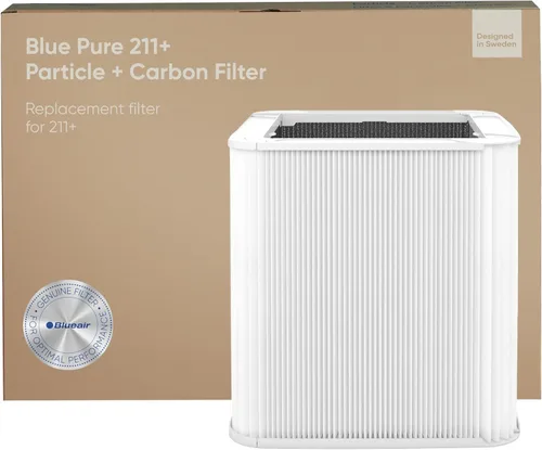 Blueair Blue Pure 211 - filtro de repuesto, partícula y carbón activado, se adapta al purificador de aire Blue Pure 211