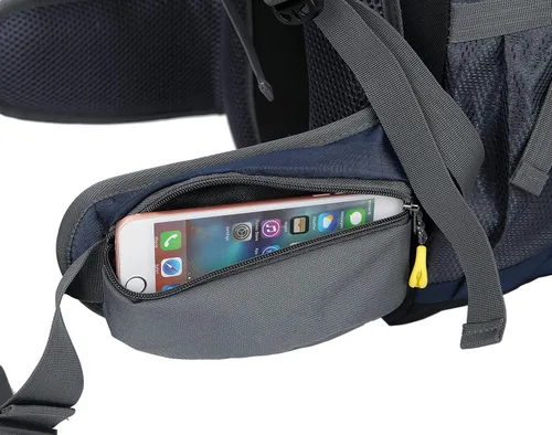 Miniatura 7 de Esup - Mochila de senderismo de 50 l para hombre, mochila de camping con cubierta de lluvia 45l+5l, mochila ligera para senderismo, mochila de viaje