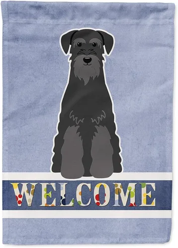 Miniatura 55 de Caroline's Treasures BB5622GF Airedale - Bandera de bienvenida para jardín, bandera decorativa para patio, exteriores, patio, parterres