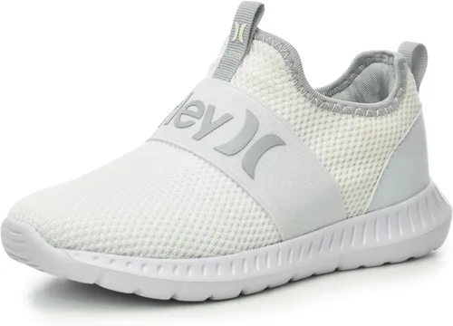 Hurley Camby - Zapatos deportivos sin cordones para niños, unisex, ligeros y transpirables, ideales para correr, caminar y comodidad durante todo el