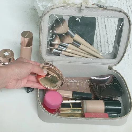 Miniatura 6 de JAZD Bolsa de cosméticos transparente para mujer