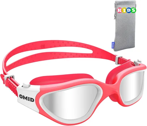 Miniatura 12 de OMID Kids Swim Goggles, P2mini Polarized Swimming Goggles Comfortable for Age 6-14