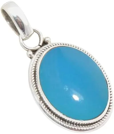 Miniatura 24 de Colgante de plata de ley 925 Joyería de plata hecha a mano para mujer, colgante de piedras preciosas naturales, regalo perfecto para ella