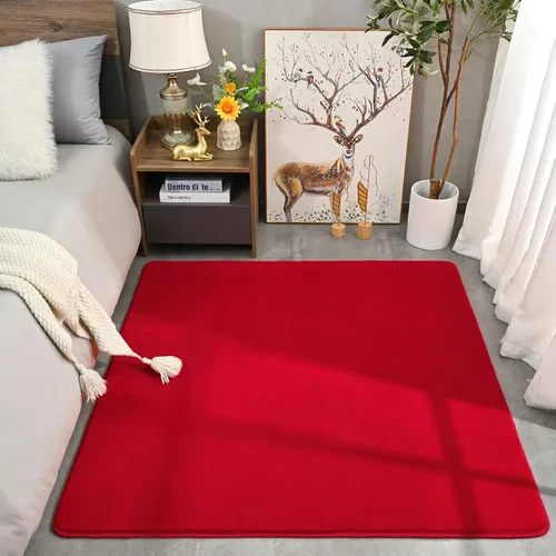 Miniatura 186 de Amearea Alfombras modernas para dormitorio, sala de estar, alfombra de espuma viscoelástica gruesa de 4 x 6 pies, alfombra de espuma viscoelástica