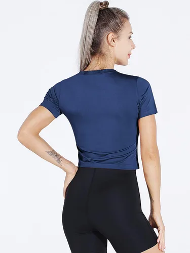 Miniatura 5 de Neleus Camisetas cortas sin mangas para mujer, ajuste seco, para entrenamiento, paquete de 3