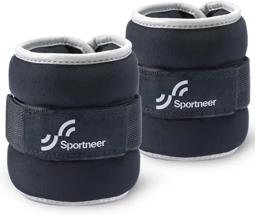 Miniatura 9 de Sportneer Pesas de tobillo para muñeca, par de pesas de 1/2/4/6/10 libras para hombres, mujeres, niños, entrenamiento de fuerza, juego de pesas