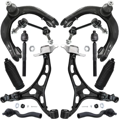 Miniatura 105 de Detroit Axle - Kit de extremo delantero para Ford 1998-2001 Explorer Mercury Mountaineer, 4 barras estabilizadoras delanteras y traseras, 2 brazos