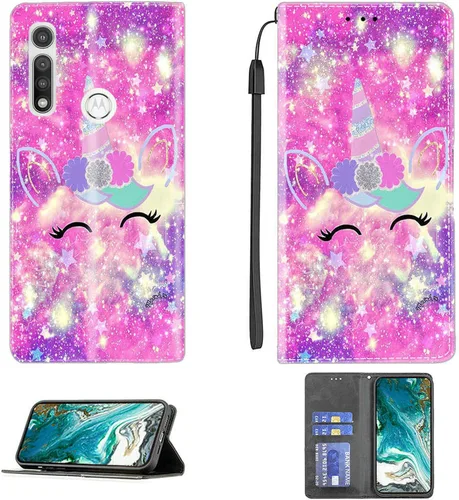Miniatura 152 de Funda para Moto One Zoom compatible con Motorola One Zoom Phone Case Flip Stand Cover Magnetic Close YHD