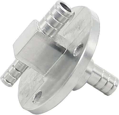 Miniatura 4 de Tanque de bomba de gasolina de recogida de combustible de aluminio sólido 6061-T6 para Yamaha Rhino 660 Carb Modelos