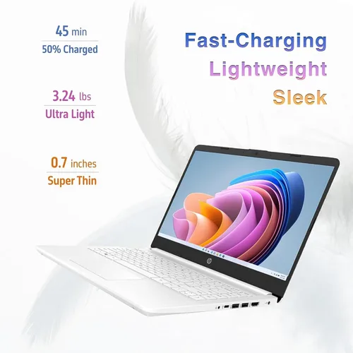 Miniatura 5 de HP Stream Laptop, pantalla HD de 14 pulgadas, procesador Intel Celeron N4120, memoria de 16 GB, almacenamiento de 320 GB
