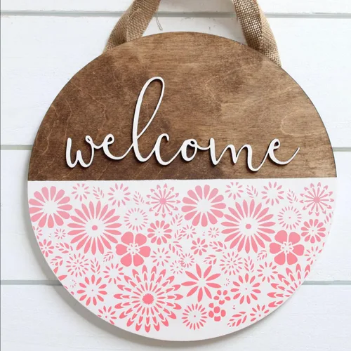Miniatura 3 de Plantillas cubistas para manualidades, plantillas de textura reutilizables, plantillas de fondo de capas mixtas para pintar sobre muebles de madera