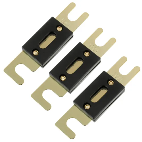 Miniatura 17 de BOJACK Fusible de hoja ANL de 300 amperios y 32 V CC para sistema de audio y video de automóvil (paquete de 3)