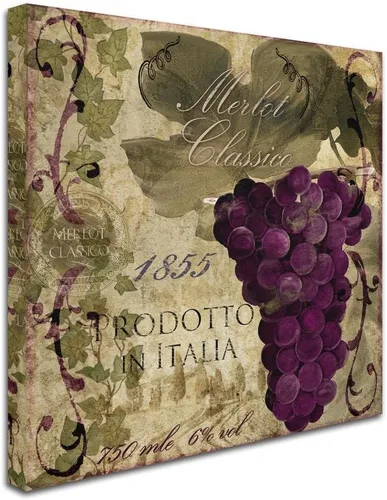 Miniatura 2 de Trademark Fine Art ALI4163-C1818GG Vino Italiano I, 18x18 pulgadas, 18 in x 18 in