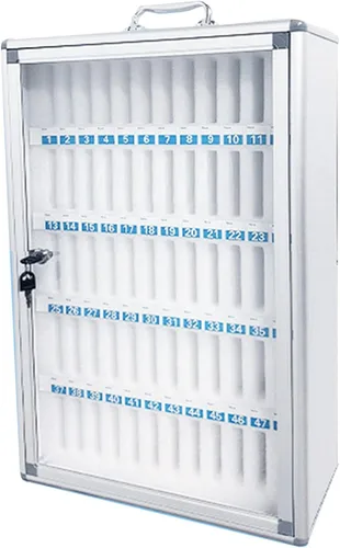 24/48/60 ranuras caja de casillero para teléfono celular, aleación de aluminio, cerrable, aulas escolares militares, poner gabinetes de