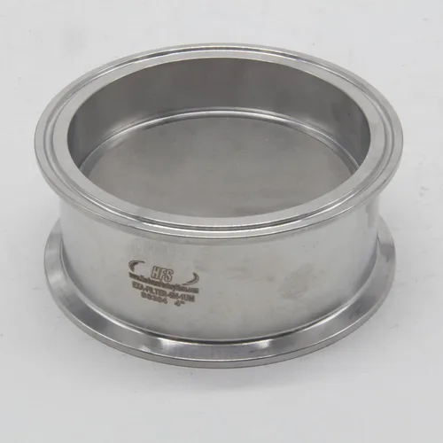 Miniatura 2 de HFS (R) Placa de filtro sinterizada de triple abrazadera de 4 pulgadas con filtro de acero inoxidable 304 de 1 micra
