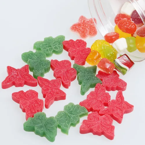 Miniatura 7 de Molde de mariposa, 72 cavidades, mini moldes de silicona de mariposas para gomitas de chocolate y dulces, moldes de mariposa de silicona de grado